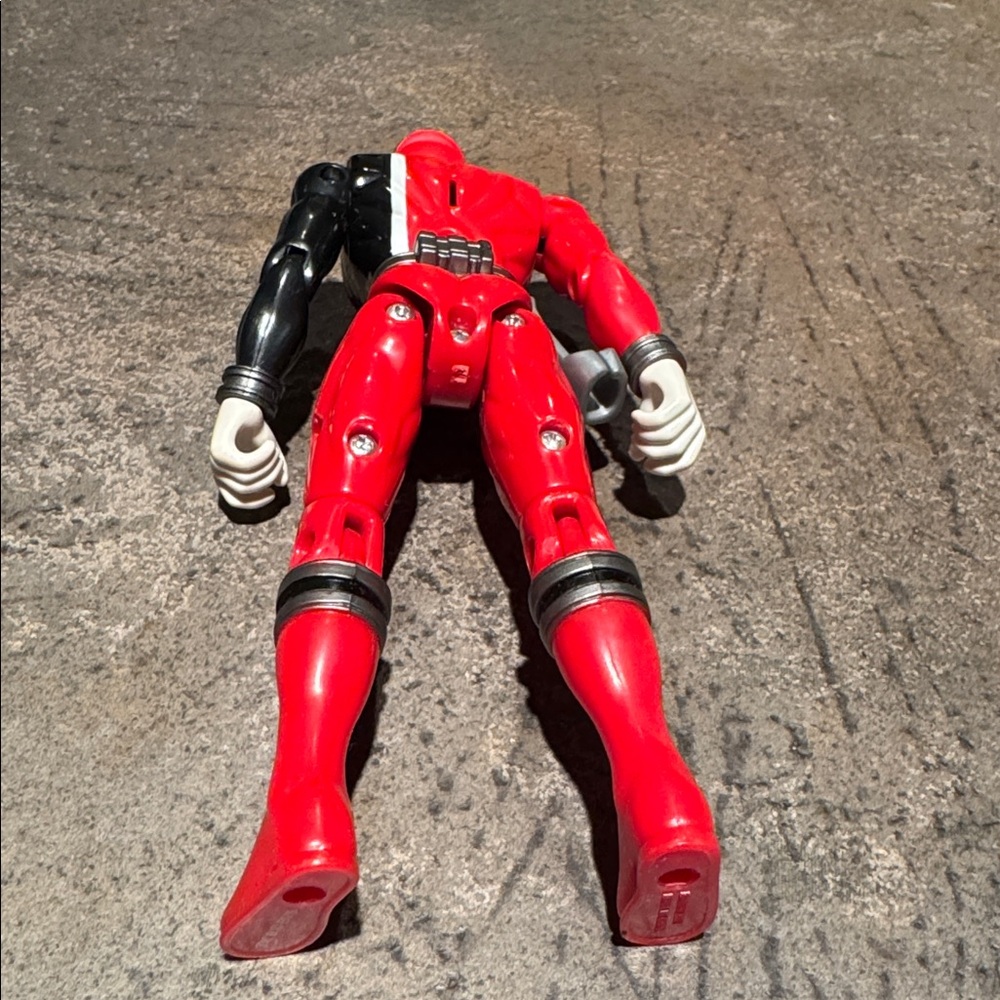 Power Rangers S.P.D. Red Ranger 6” Action Figure 2004 MMPR Bandai As Seen - Picture 7 of 7